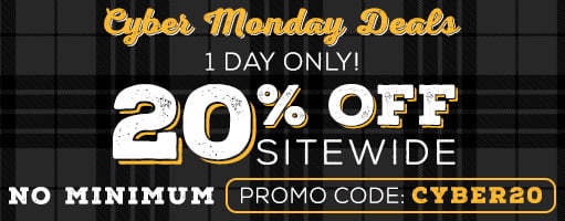 ONE DAY TO SAVE: Cyber Monday Is Here With Savings Of 20% Off Sitewide - No Minimum!